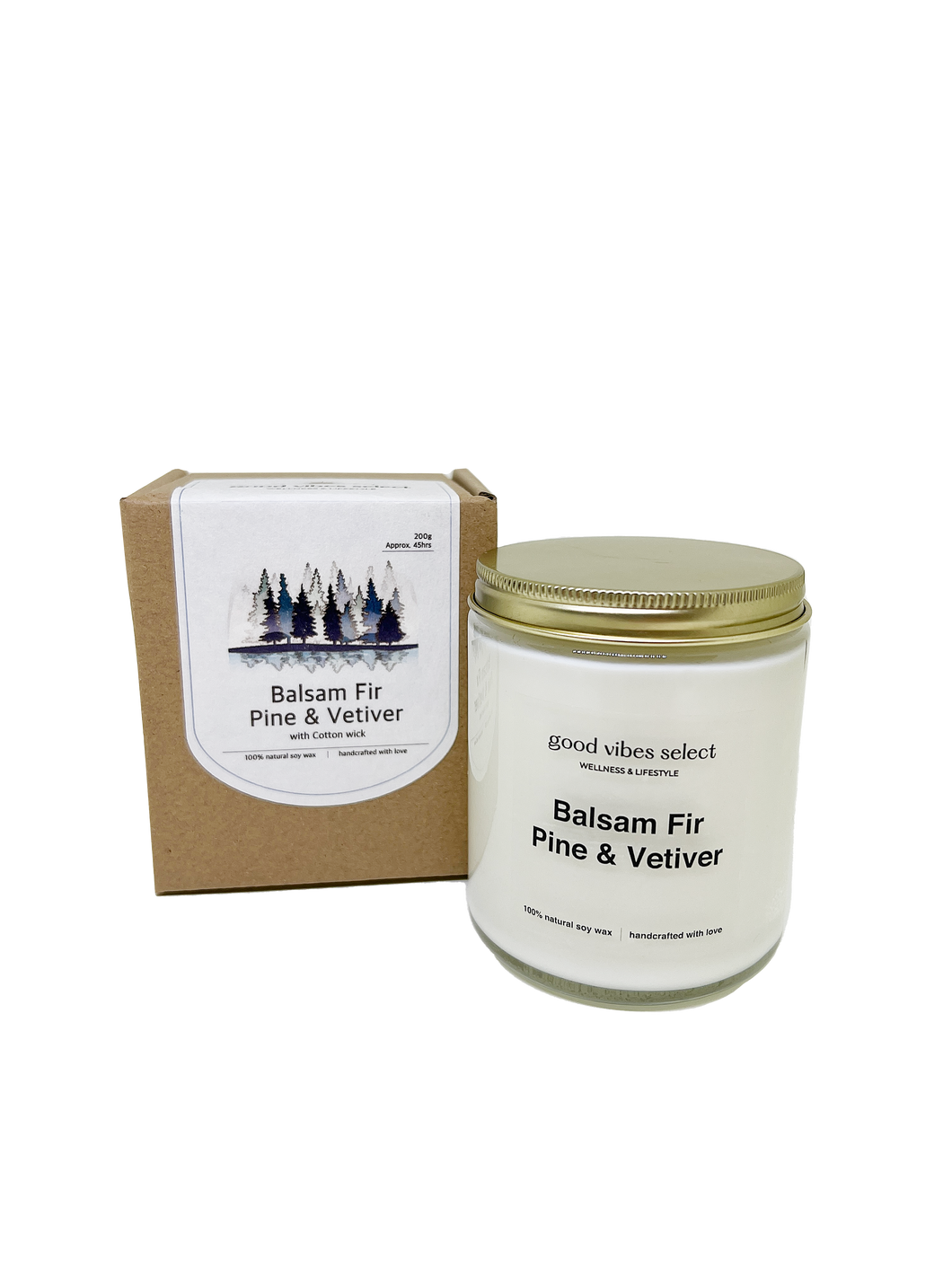 Good Vibes Select Scented Candle - Nordic Forest